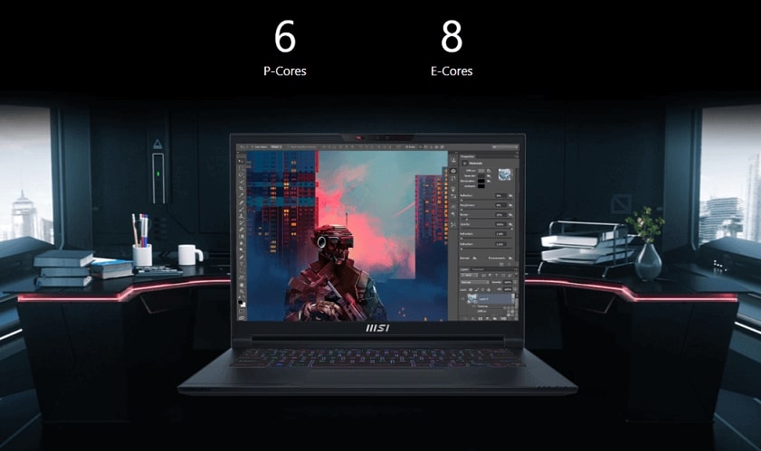 Hiệu năng MSI Stealth 14