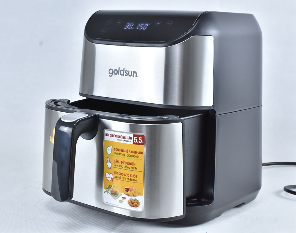 Nồi chiên không dầu mới bị ám mùi nhựa: Nguyên nhân và cách xử lý