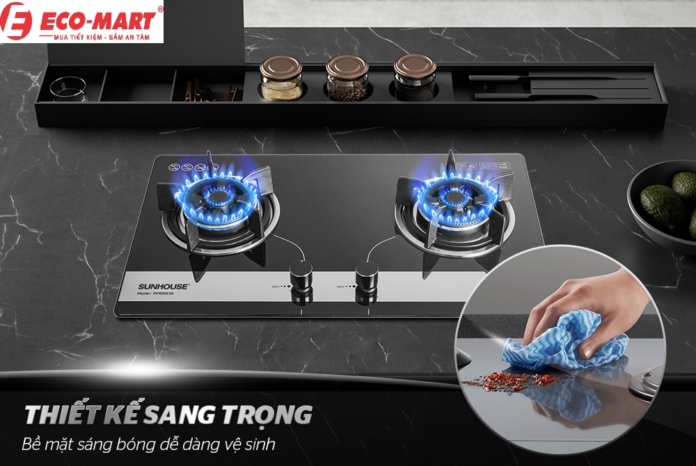 Top 3 bếp ga âm sunhouse nên mua- 2023