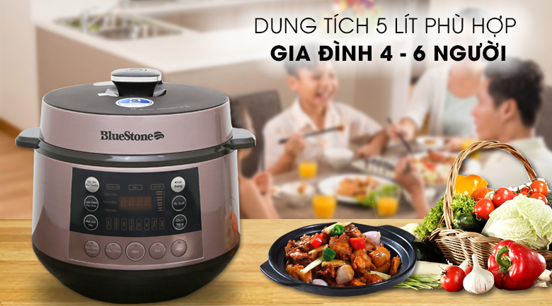 Đánh giá chi tiết nồi áp suất Bluestone PCB5763