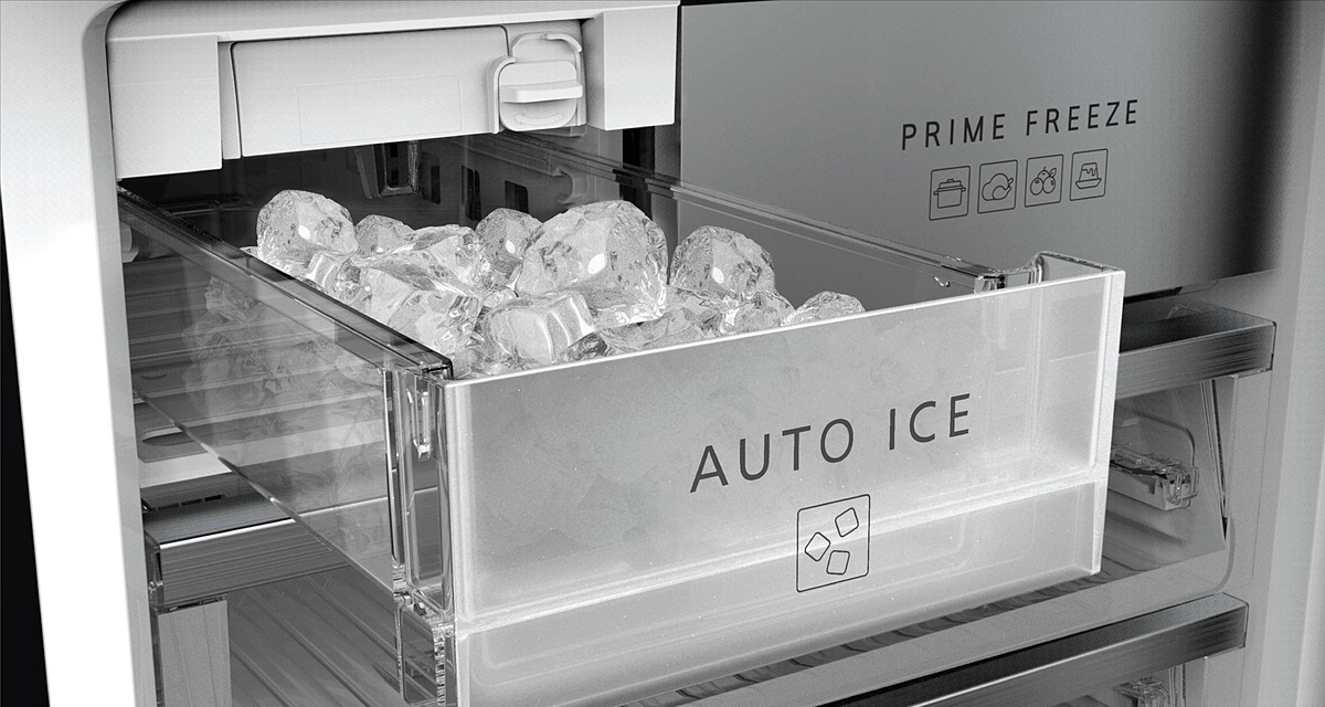 Công nghệ tự động vệ sinh bộ làm đá tự động trên tủ lạnh hoạt động như thế nào ?