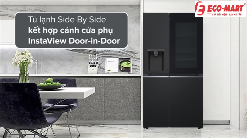 Đánh giá: 9 đặc trưng của tủ lạnh LG GR-G257BL Inverter 635 lít