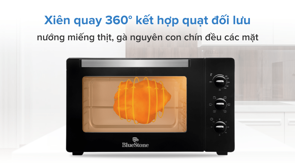 Đánh giá chi tiết lò nướng Bluestone EOB7588