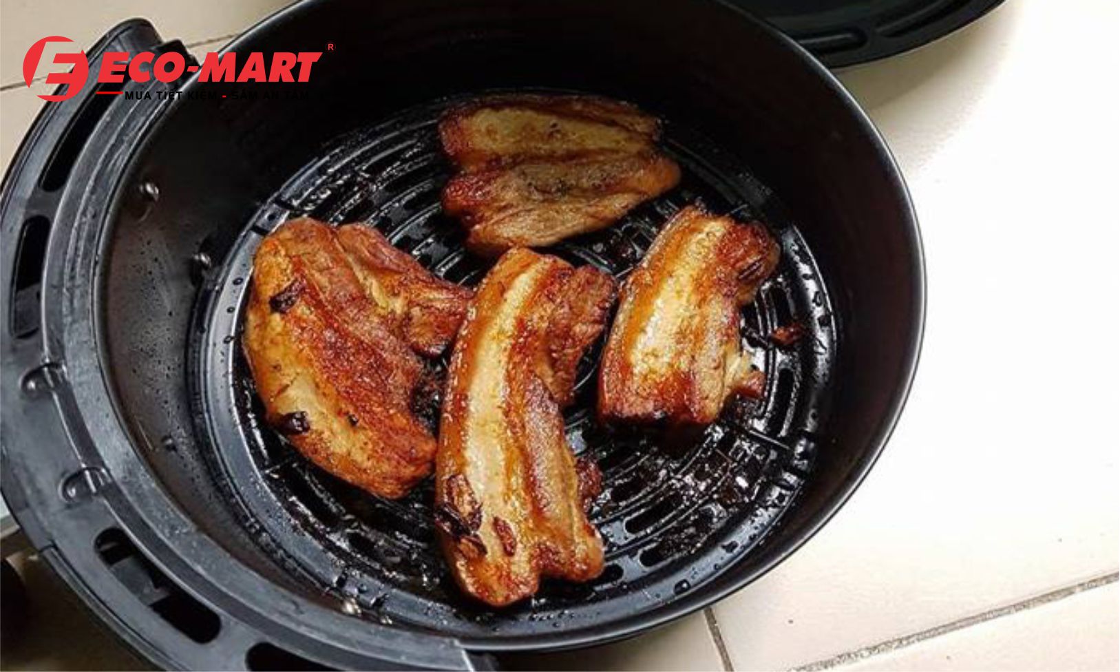 Nguyên nhân. Cách khắc phục khi nồi chiên không dầu bốc khói.