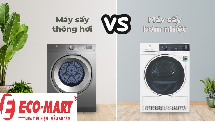 Sự khác nhau giữa máy sấy bơm nhiệt và máy sấy thông hơi