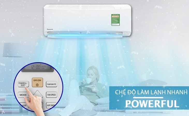 So sánh công nghệ làm lạnh nhanh Powerful và iAUTO-X trên điều hòa Panasonic