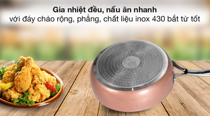 Chảo đá có dùng cho bếp từ được không, những lưu ý khi dùng chảo đá.