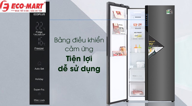 Tủ Lạnh Aqua Inverter 541 lít AQR-S541XA(BL): Giải Pháp Tối Ưu Cho Gia Đình