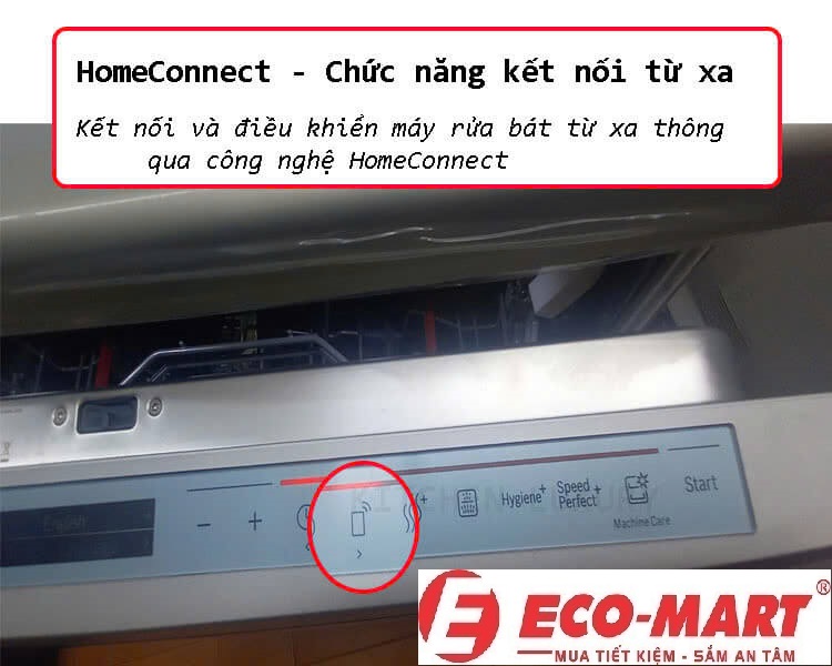 Giải Mã Các Tính Năng Thông Minh Trên Máy Rửa Bát Bán Âm Bosch SMI6ZCS16E