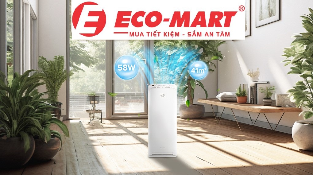 Đánh giá máy lọc không khí Daikin MCK55TVM6 tích hợp tạo ẩm