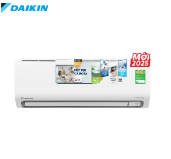Điều hòa Daikin FTKB25ZVMV 9000 BTU – Model 2025: Thiết kế mới, tiết kiệm điện, lọc bụi mịn PM2.5