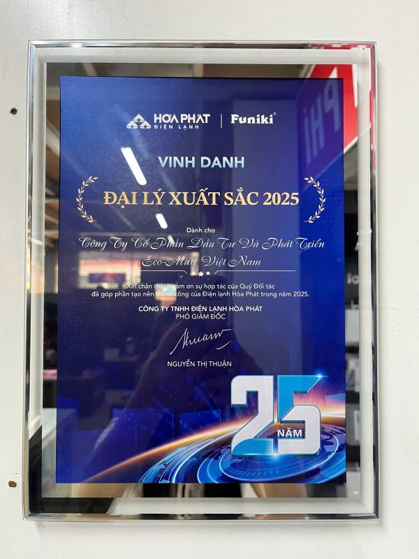 ECO-MART – ĐẠI LÝ XUẤT SẮC FUNIKI 2025