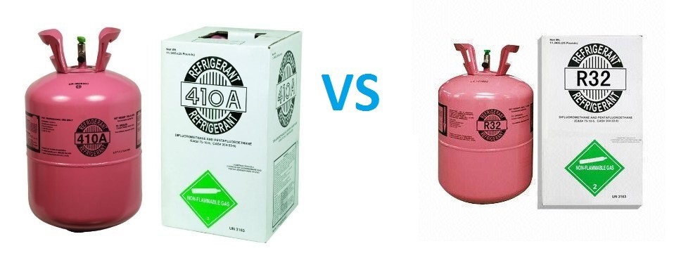 Nên sử dụng gas R32 hay R410 cho điều hòa? Cái nào tốt hơn?
