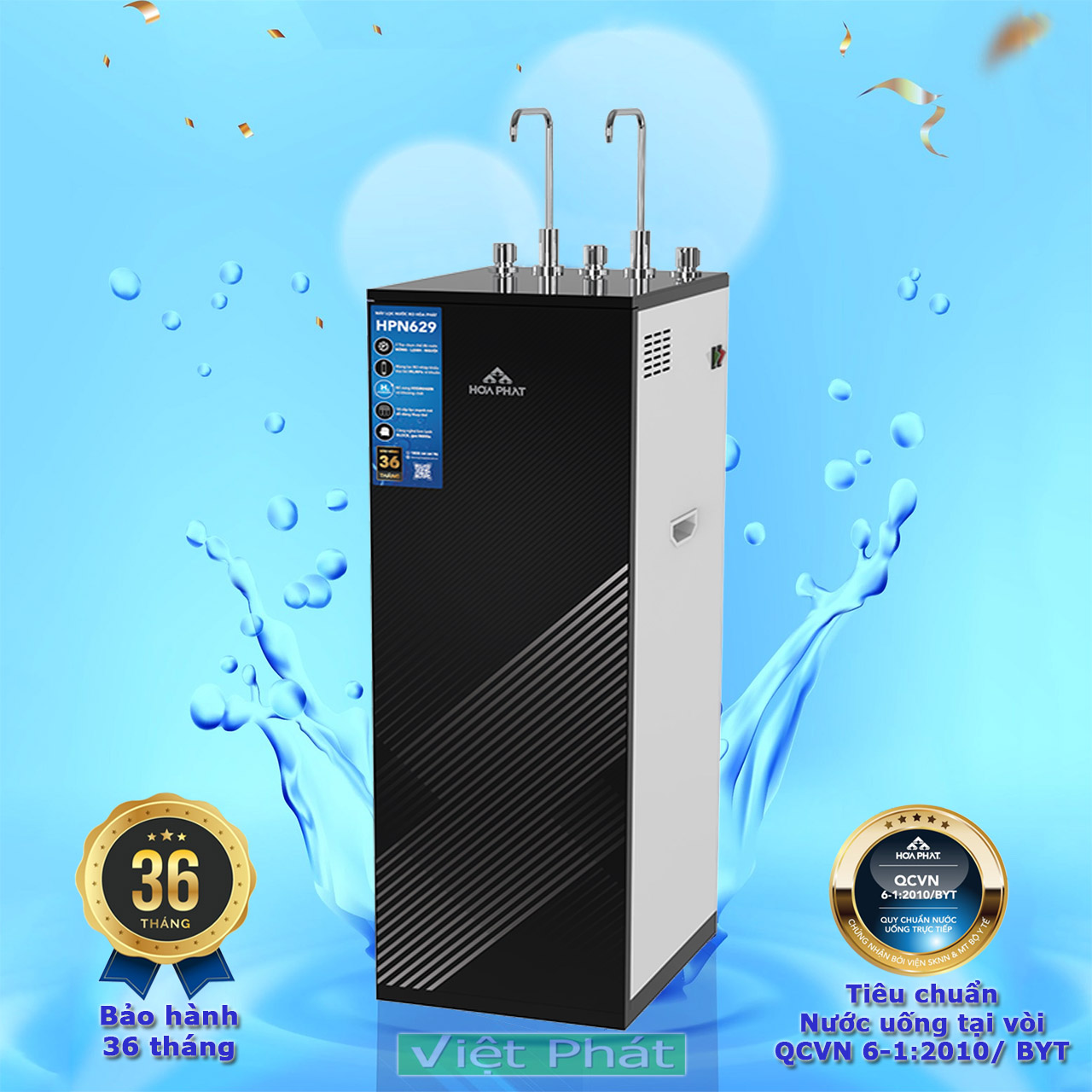 5 Lý Do Nên Mua Máy Lọc Nước Hòa Phát HPN629