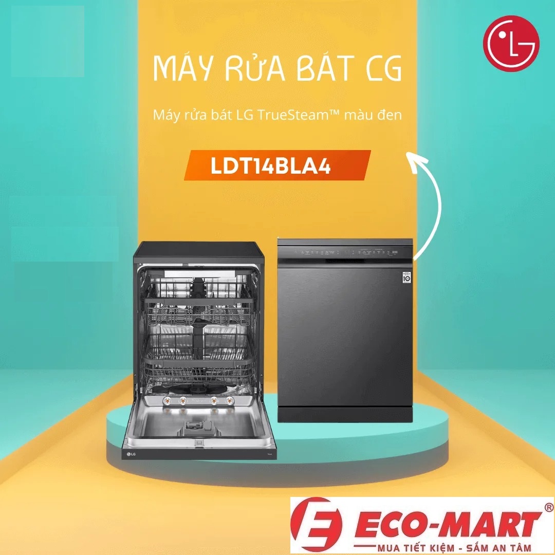 Đánh Giá Chi Tiết Máy Rửa Bát LG LDT14SVA4 – 14 Bộ Độc Lập - Sấy Ngưng Tụ Hé Cửa Tự Động