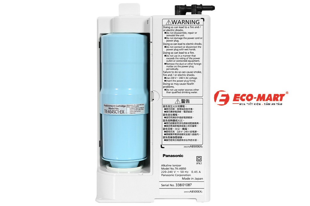 Đánh giá máy lọc nước tạo kiềm Panasonic TK-AB50-ZEX: Có tốt không? Có nên mua không?