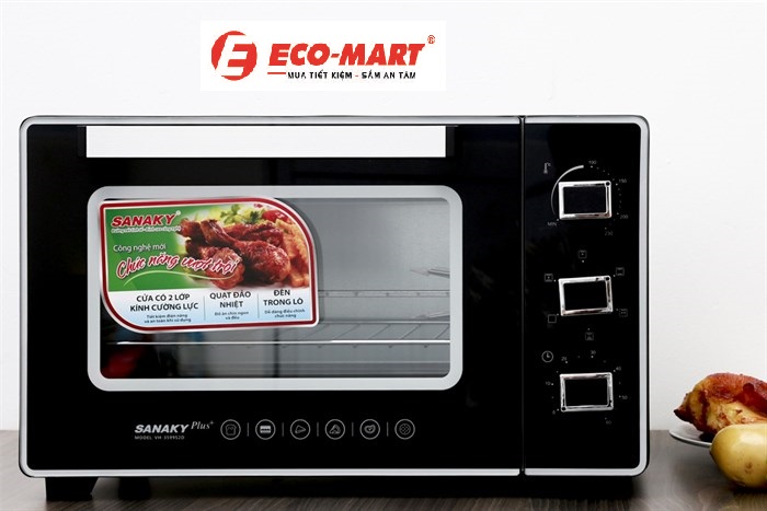 Đánh giá chi tiết lò nướng Sanaky VH3599N2D nướng đơn giản tại nhà