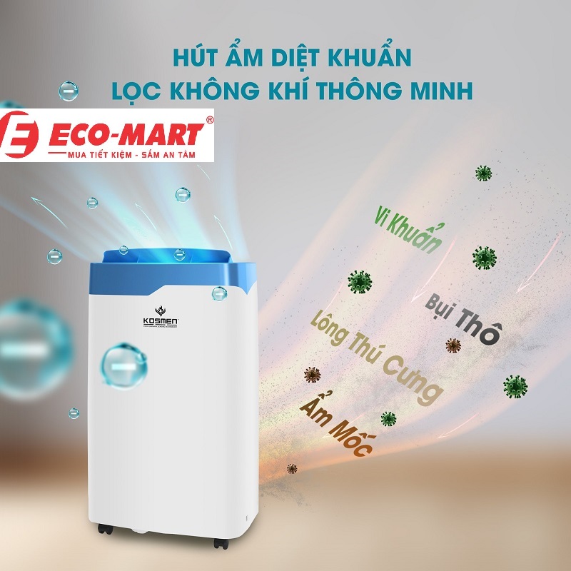 Máy hút ẩm Kosmen KM-20N có thật sự cần thiết cho gia đình bạn