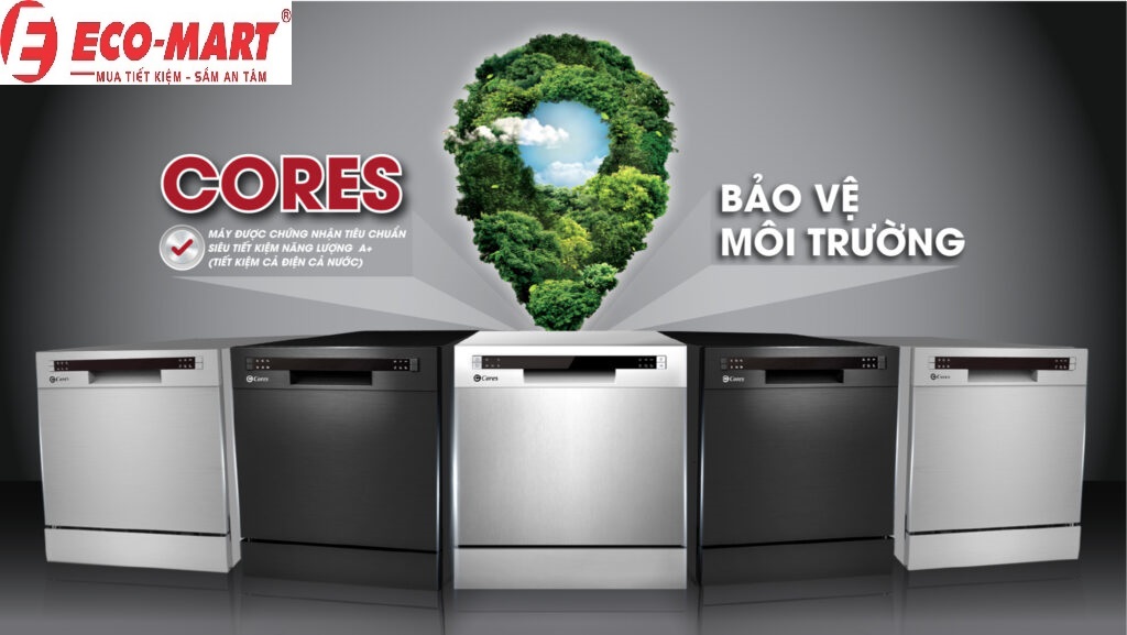 Sử dụng tiết kiệm năng lượng và nước với máy rửa bát Bosch SMS6ZCI42E