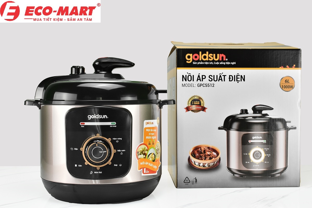 Có nên mua nồi áp suất điện Goldsun GPC5512 hay không?