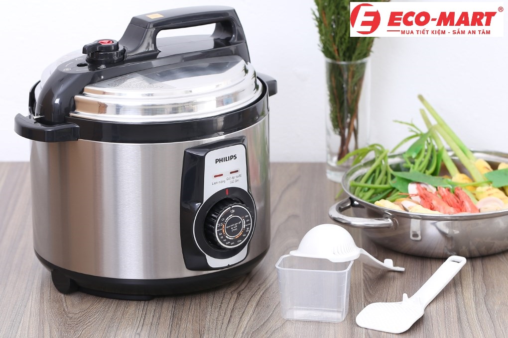 Đánh giá nồi áp suất điện Philips HD2103, 2023