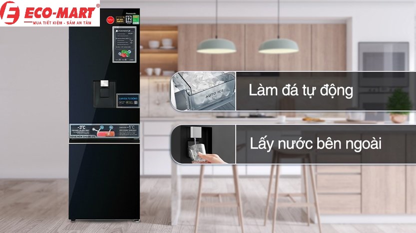 Tủ lạnh Panasonic NR-BV331CPKV mẫu mới giá lại rẻ có gì nổi bật?