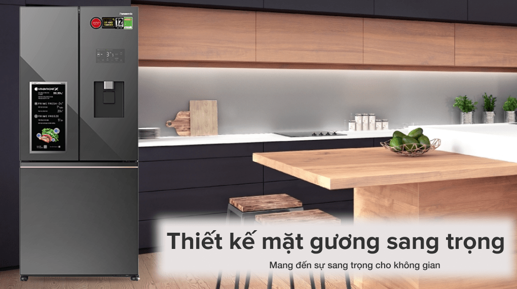 Vì sao tủ lạnh Panasonic NR-CW530XMMV được nhiều người yêu thích?