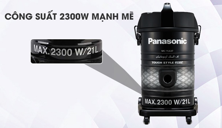 Đánh giá chi tiết máy hút bụi Panasonic MC-YL637SN49