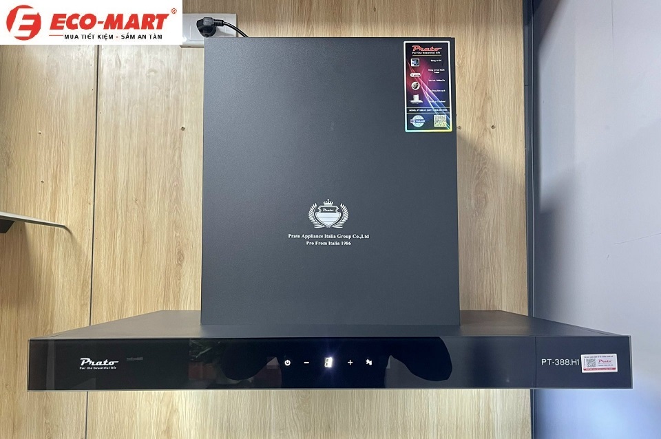 Đánh giá chi tiết hút mùi chữ T Prato PT-388.H1