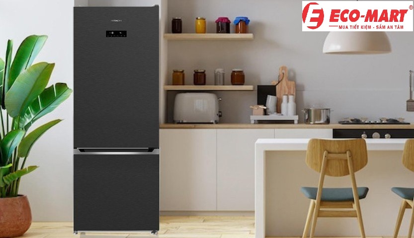 Đánh giá: Tủ lạnh Hitachi Inverter R-B415EGV1 396 lít, ngăn đá dưới