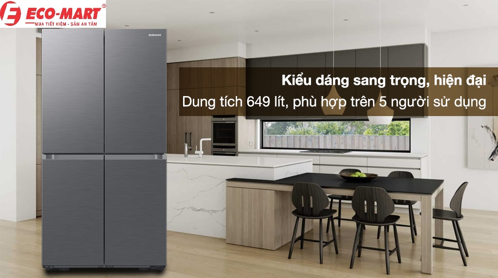 Khám phá tủ lạnh Samsung RF59C700ES9/SV mẫu mới 2023