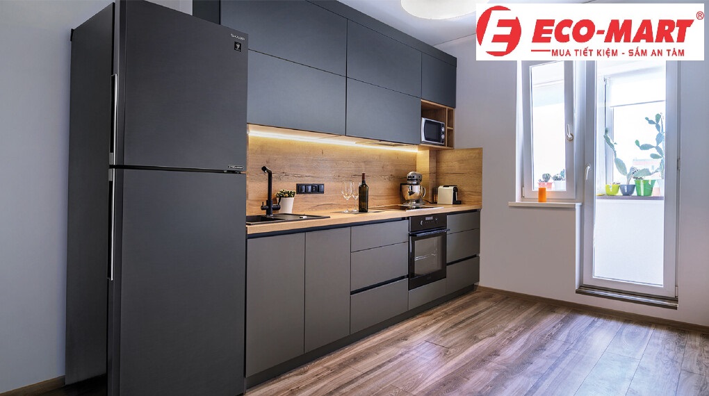 Đánh giá chi tiết tủ lạnh Sharp SJ-XP382AE-DS Inverter 360 lít