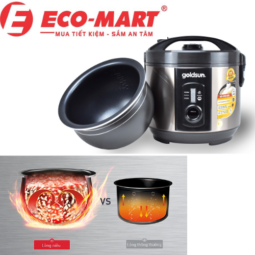Sự khác biệt của nồi cơm điện lòng niêu với các lòng nồi khác, 2023
