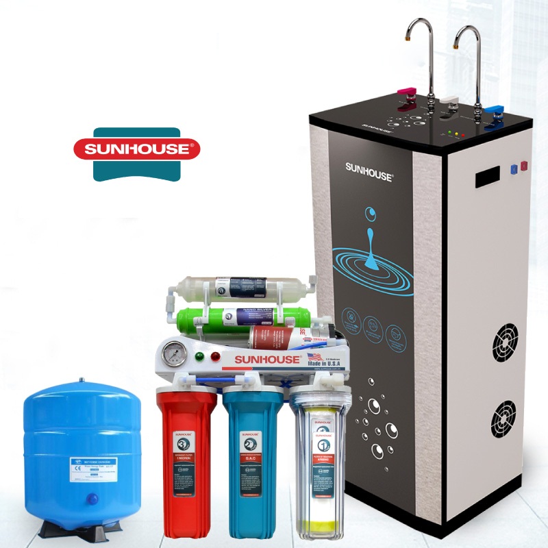 Chức năng và thời gian thay thế lõi lọc nước Sunhouse