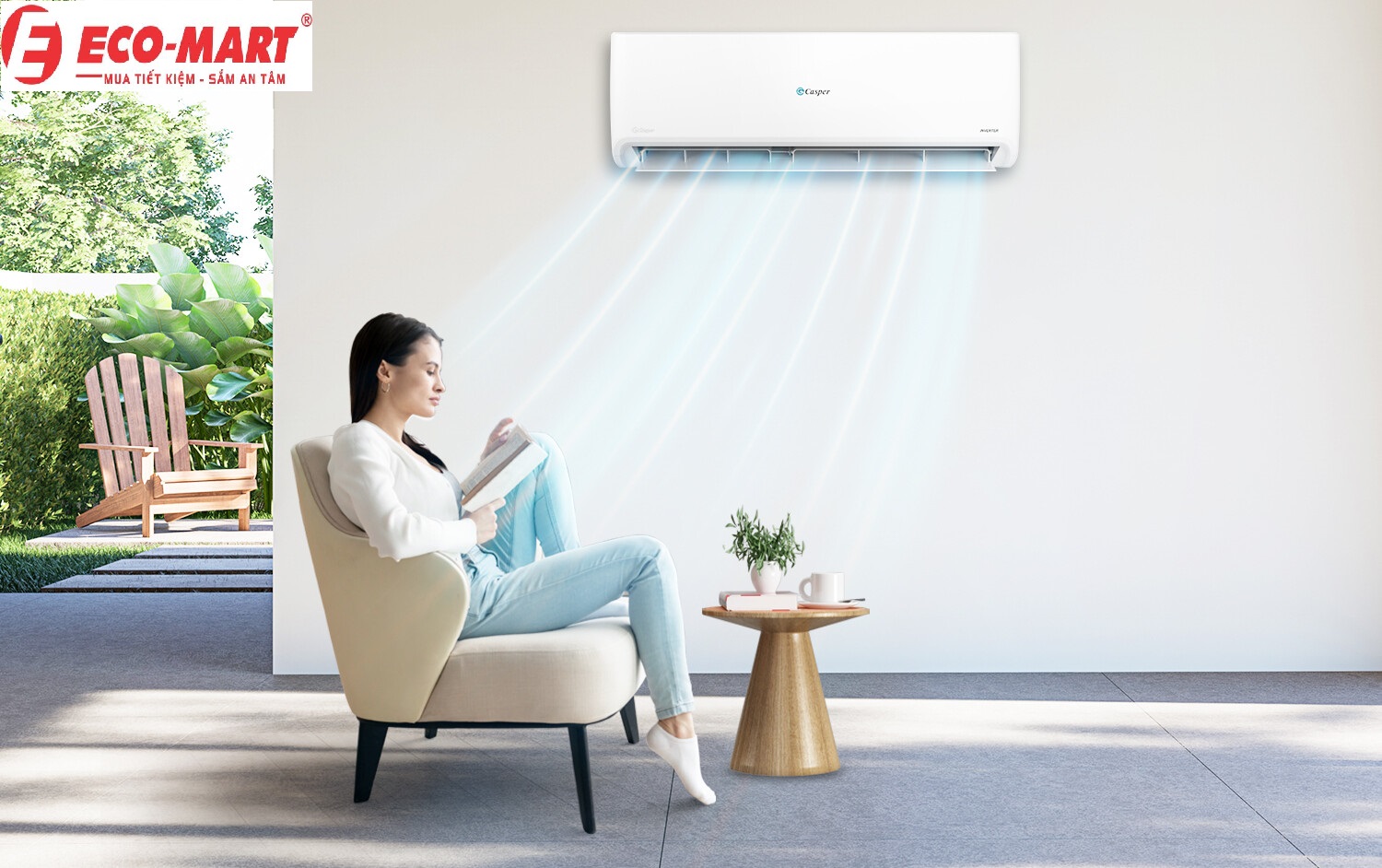 9 điểm nổi bật điều hòa Casper TC-18IS36(I/O), 1 chiều Inverter