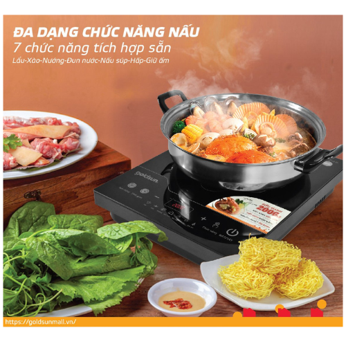 Những Bếp từ đơn Goldsun nào đang được người tiêu dùng quan tâm