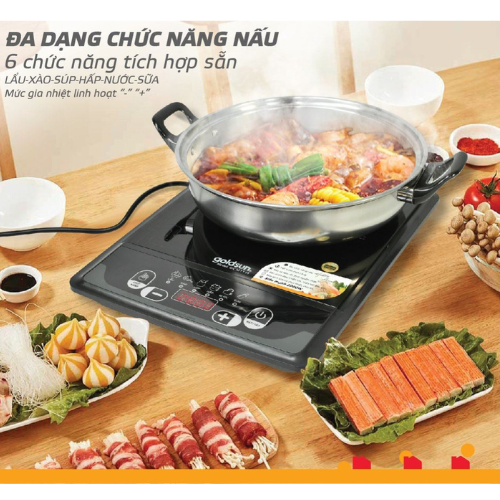 Bếp từ đơn Goldsun có nhưng tính năng ưu việt gì?