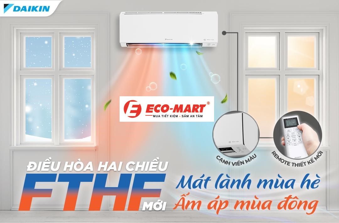 Những chế độ bạn nên biết khi sử dụng điều hòa Daikin 2 chiều FTHF35XVMV