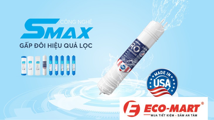 Tìm hiểu công nghệ SMAX trên máy lọc nước Karofi