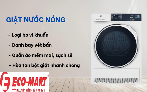 Máy giặt nước nóng là gì? Ưu điểm, nhược điểm và Lưu ý khi sử dụng