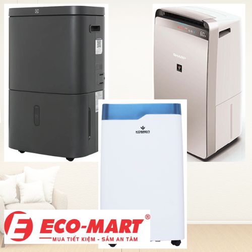 Top 3 máy hút ẩm được người tiêu dùng đánh giá tốt