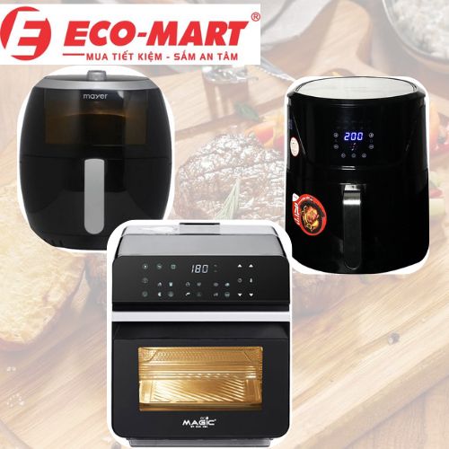 Top 3 nồi chiên không dầu 7 lít giá tốt nhất bán tại Eco-mart