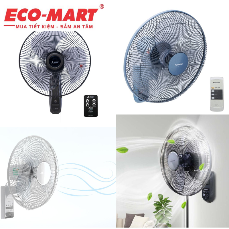 Top 5 quạt treo tường được đánh giá cao, 2024