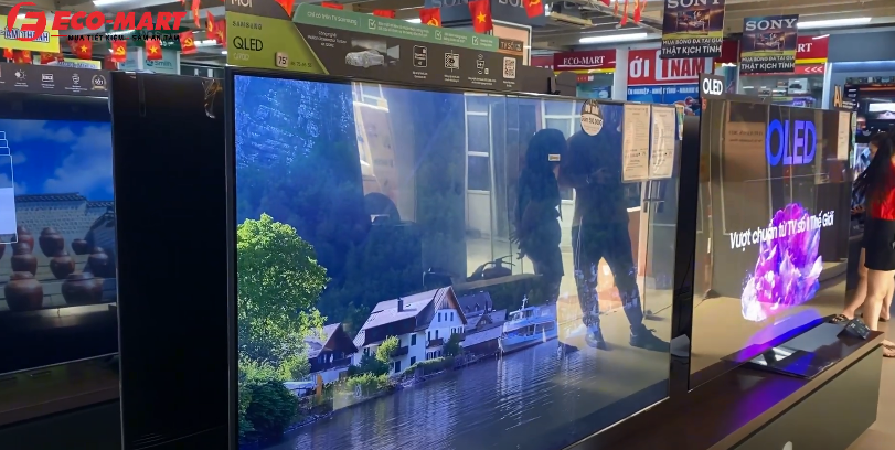 Video Review TOP 3 TIVI 75 SAMSUNG 75DU7700 75DU8000 & QLED 75Q70D