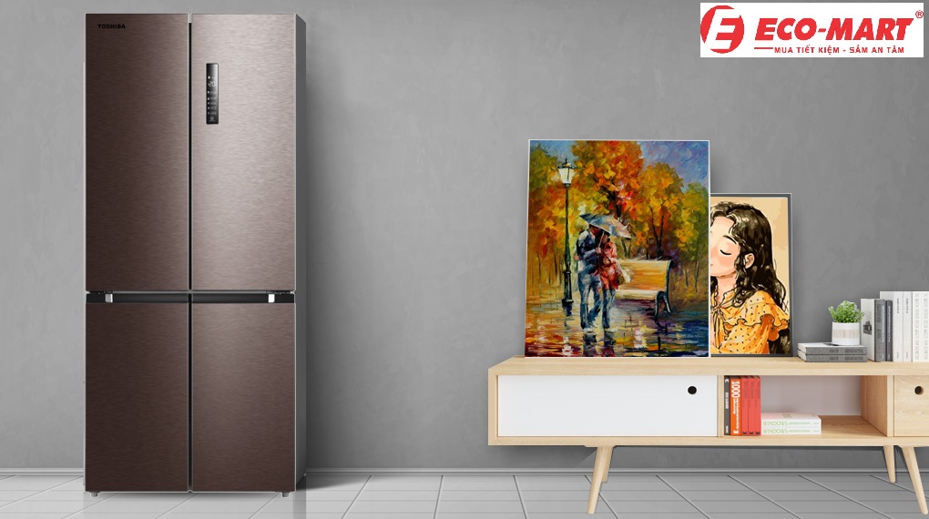 Đánh giá: Tủ lạnh Toshiba GR-RF610WE-PMV(SG) 4 cửa Inverter 511L
