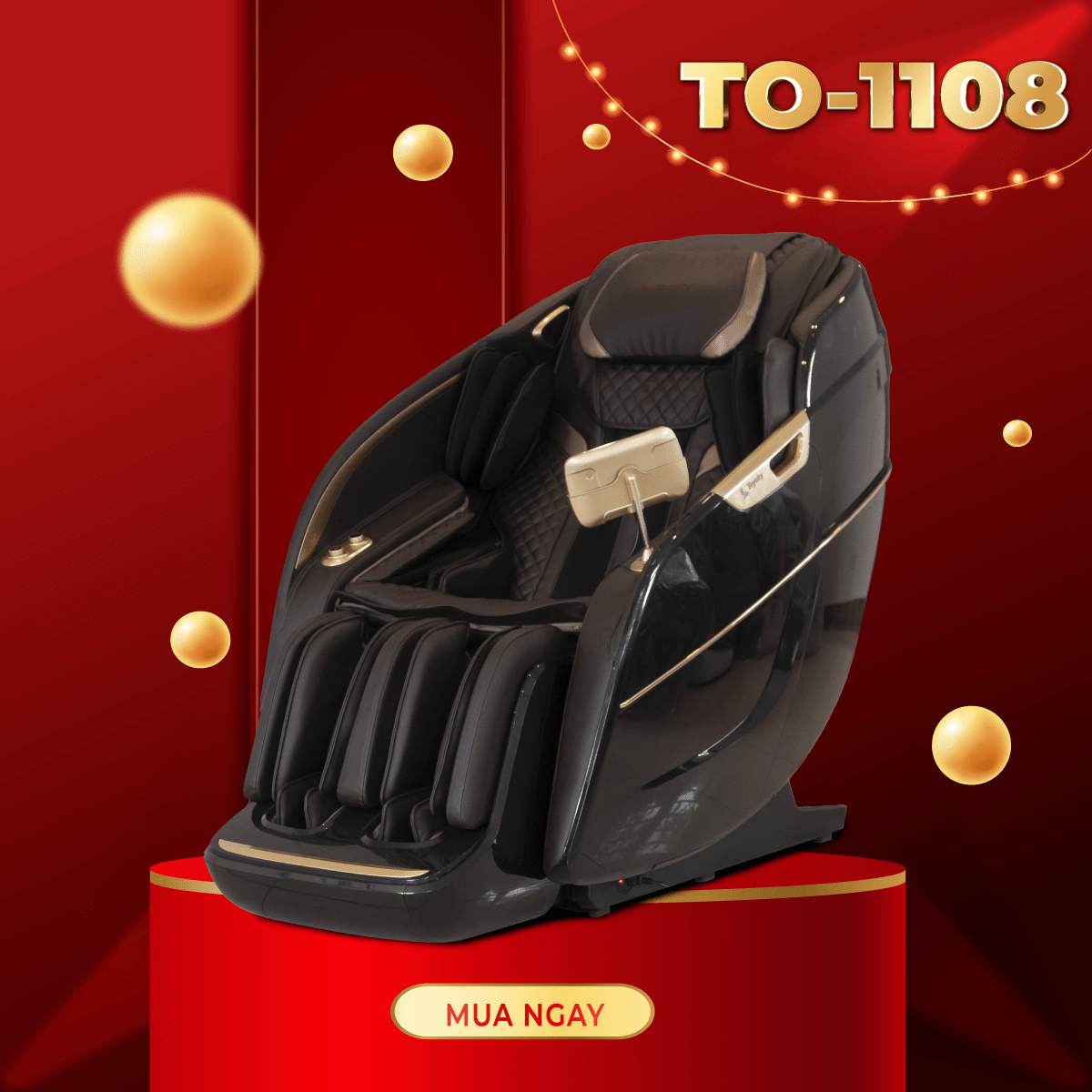 Những tính năng tuyệt vời trên ghế massage TOYOKY TO1108