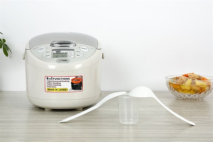 Đánh giá chi tiết nồi cơm điện tử Tiger JAXS18W dung tích 1.8 lít
