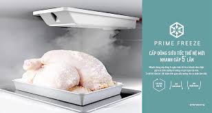 Ngăn Cấp Đông Siêu Tốc Prime Freeze trên Tủ Lạnh Panasonic Cao Cấp có tác dụng gì ?