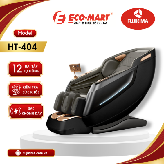 Đánh giá chi tiết ghế Massage Fujikima HT-404, có nên mua không?