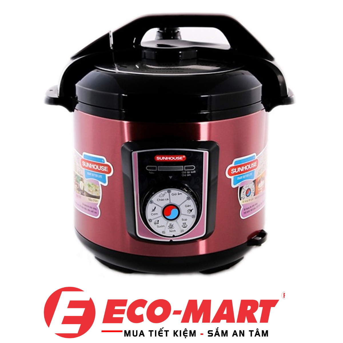 Nồi áp suất có nấu cơm được không ? Ưu điểm của nồi áp suất Sunhouse ?